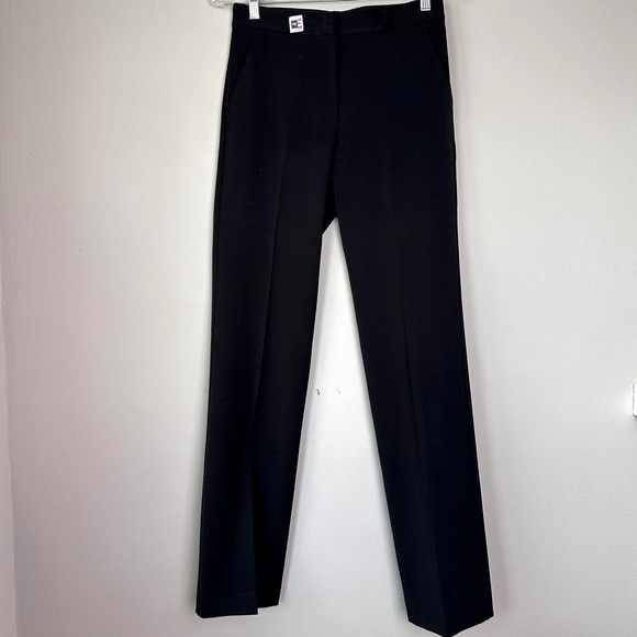 The Limited Stretch Pants Womens 2‎ Long Black Dress Career Work Office Trousers - Picture 2 of 10